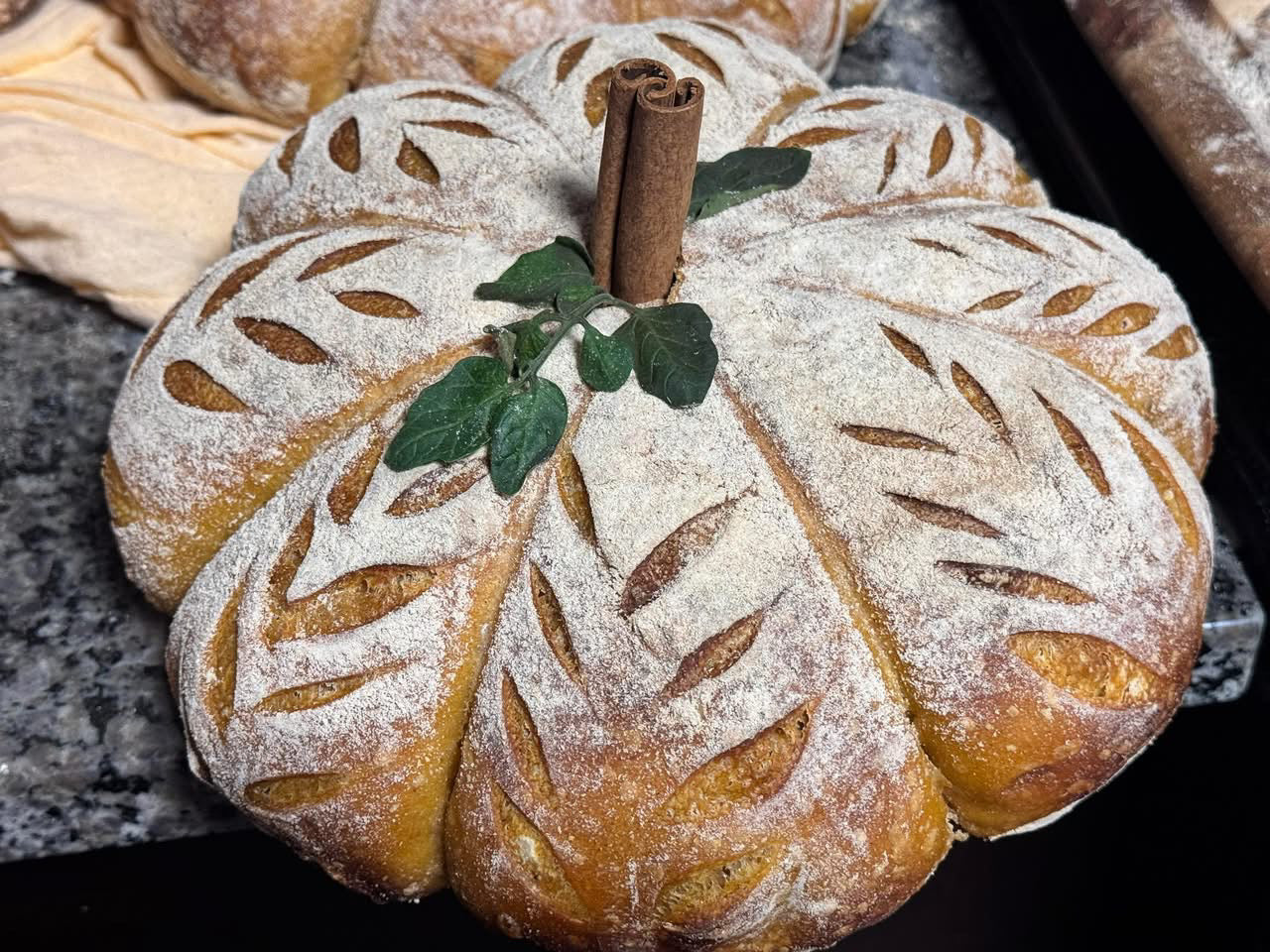 Pumpkin Pie Sourdough Bread