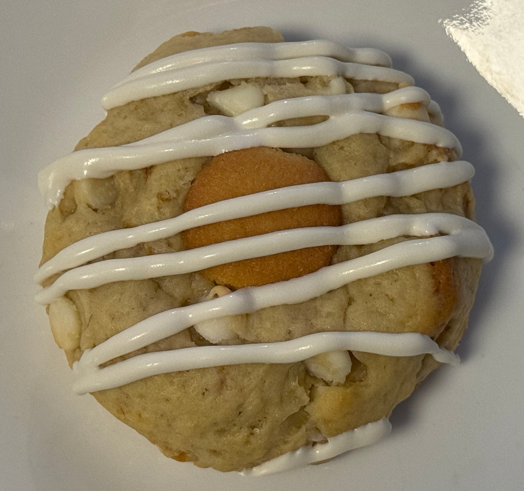 Banana Cream Pudding Sourdough Cookies |6pk