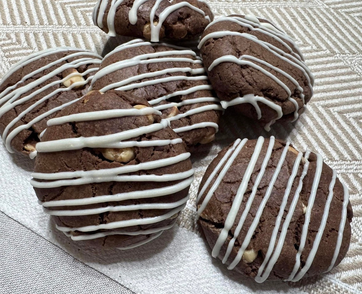 CeeMeeFRESH White Chocolate Espresso Sourdough Cookies | Gourmet Coffeehouse Cookies with Creamy White Chocolate & Espresso Flavor