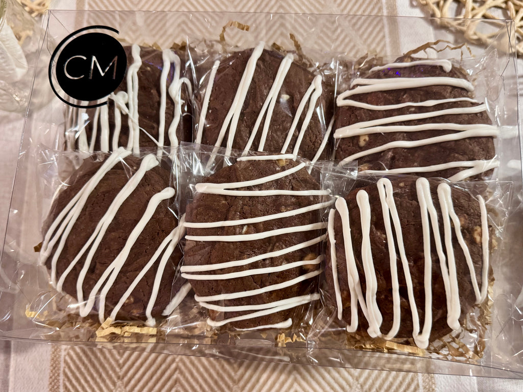 CeeMeeFRESH White Chocolate Espresso Sourdough Cookies | Gourmet Coffeehouse Cookies with Creamy White Chocolate & Espresso Flavor