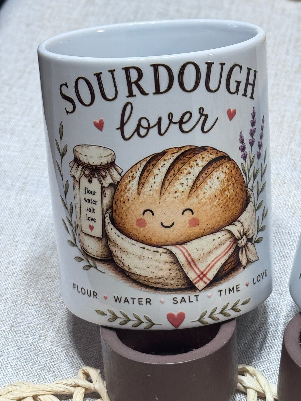 Sourdough Lover Coffee Mug | Cute Baker Gift | Ceramic Bread Lover Cup