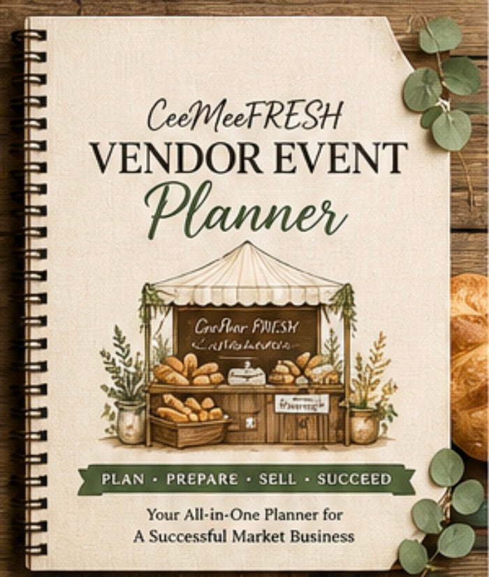Vendor Event Planner | Printable Business Organizer for Markets, Craft Fairs & Small Business
