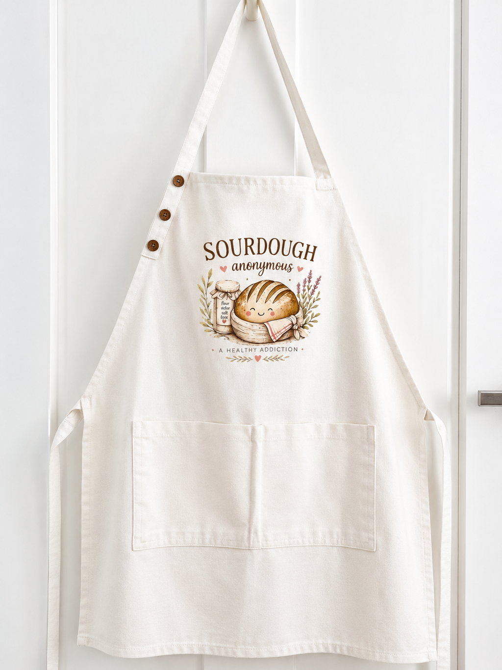 Sourdough Anonymous Apron | Funny Sourdough Apron | Bread Baker Gift | Sourdough Lover Gift | Baking Apron | Bread Making Apron | Baker Gift