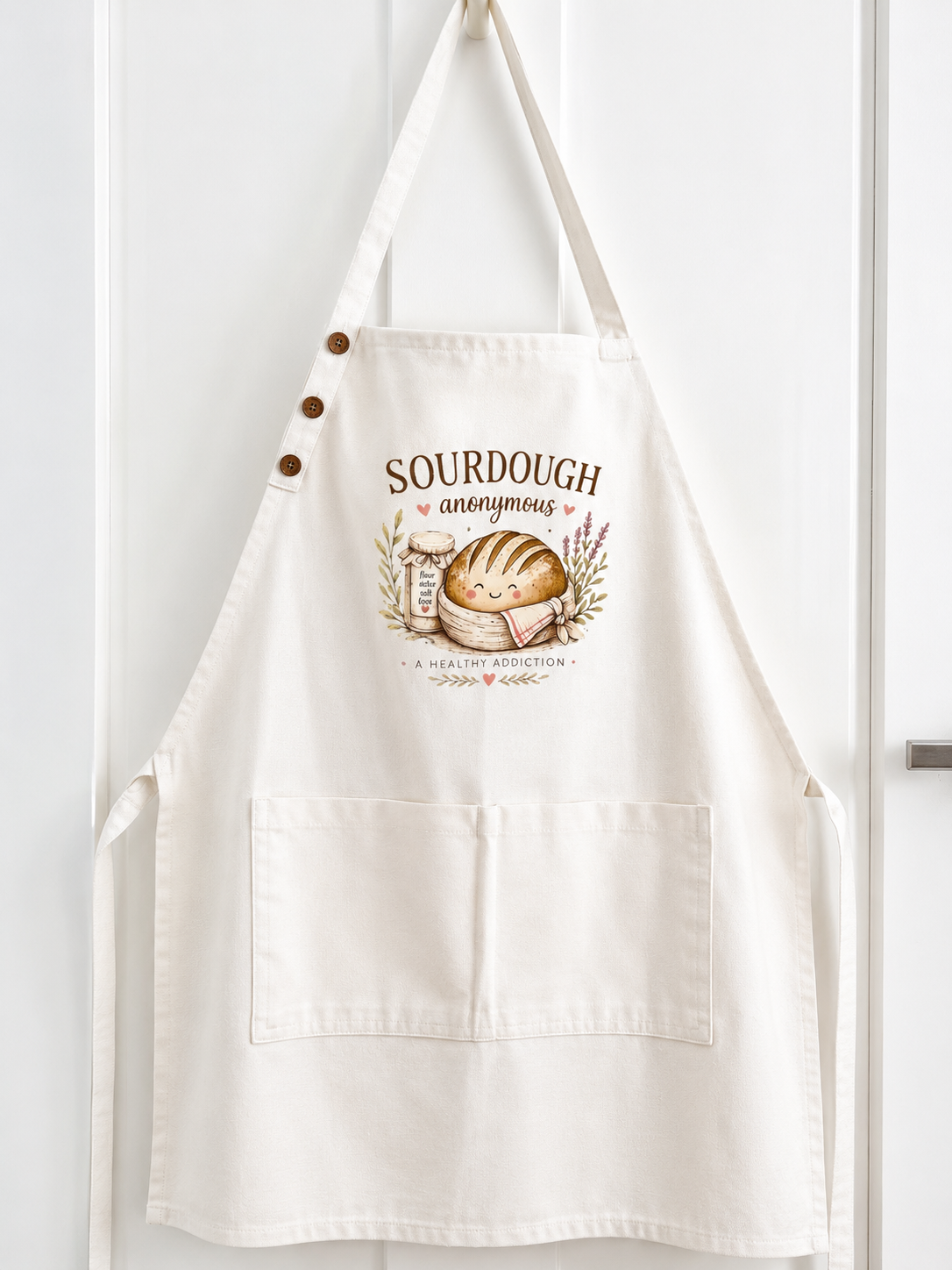 Sourdough Anonymous Apron | Funny Sourdough Apron | Bread Baker Gift | Sourdough Lover Gift | Baking Apron | Bread Making Apron | Baker Gift