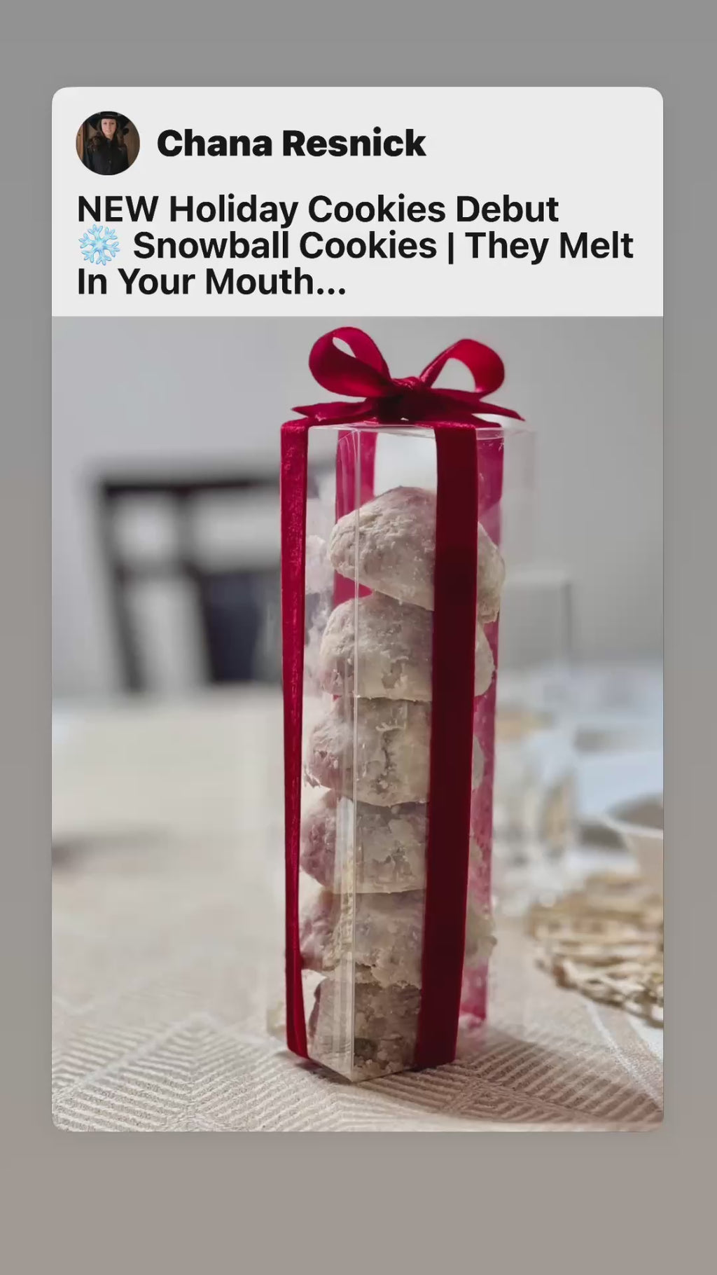 Snowball Cookies |6pk